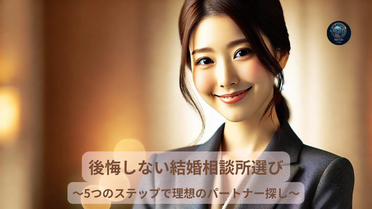 後悔しない結婚相談所選び