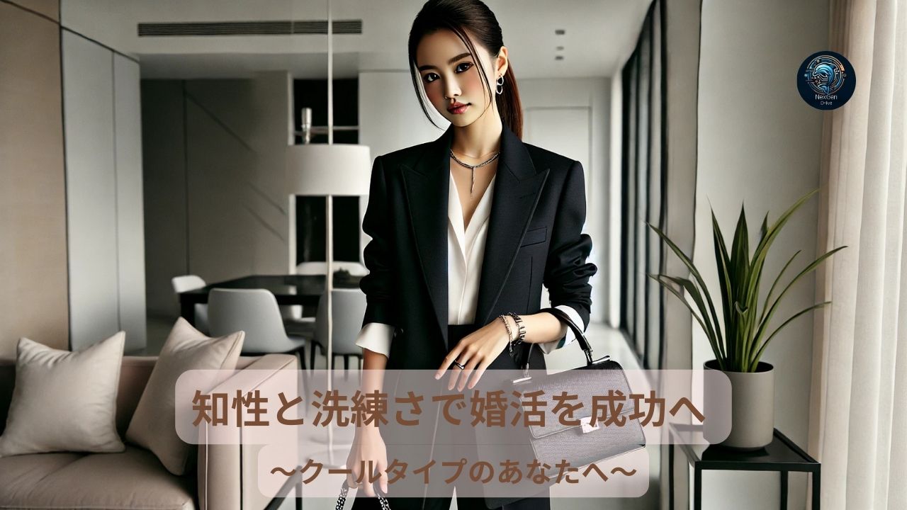 知的で洗練された魅力を活かす