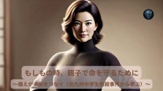 もしもの時、親子で命を守るために