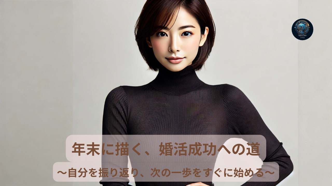 年末に描く、婚活成功への道