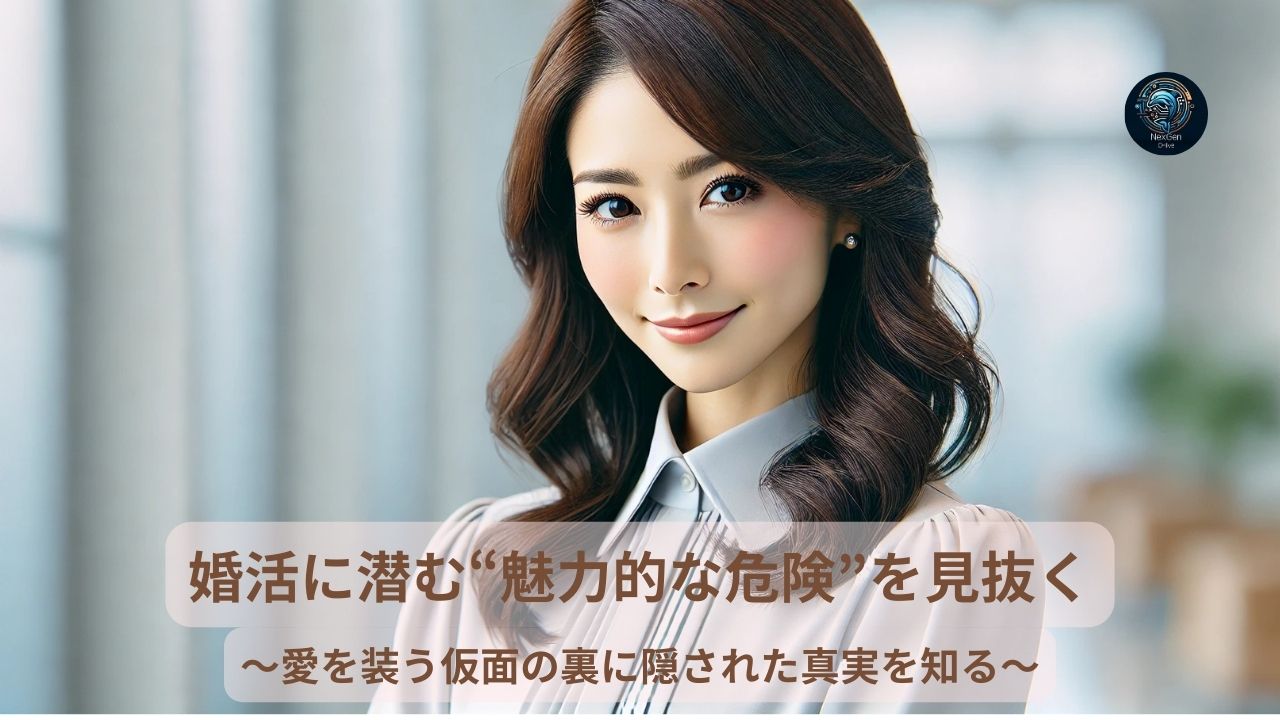 婚活に潜む“魅力的な危険”を見抜く