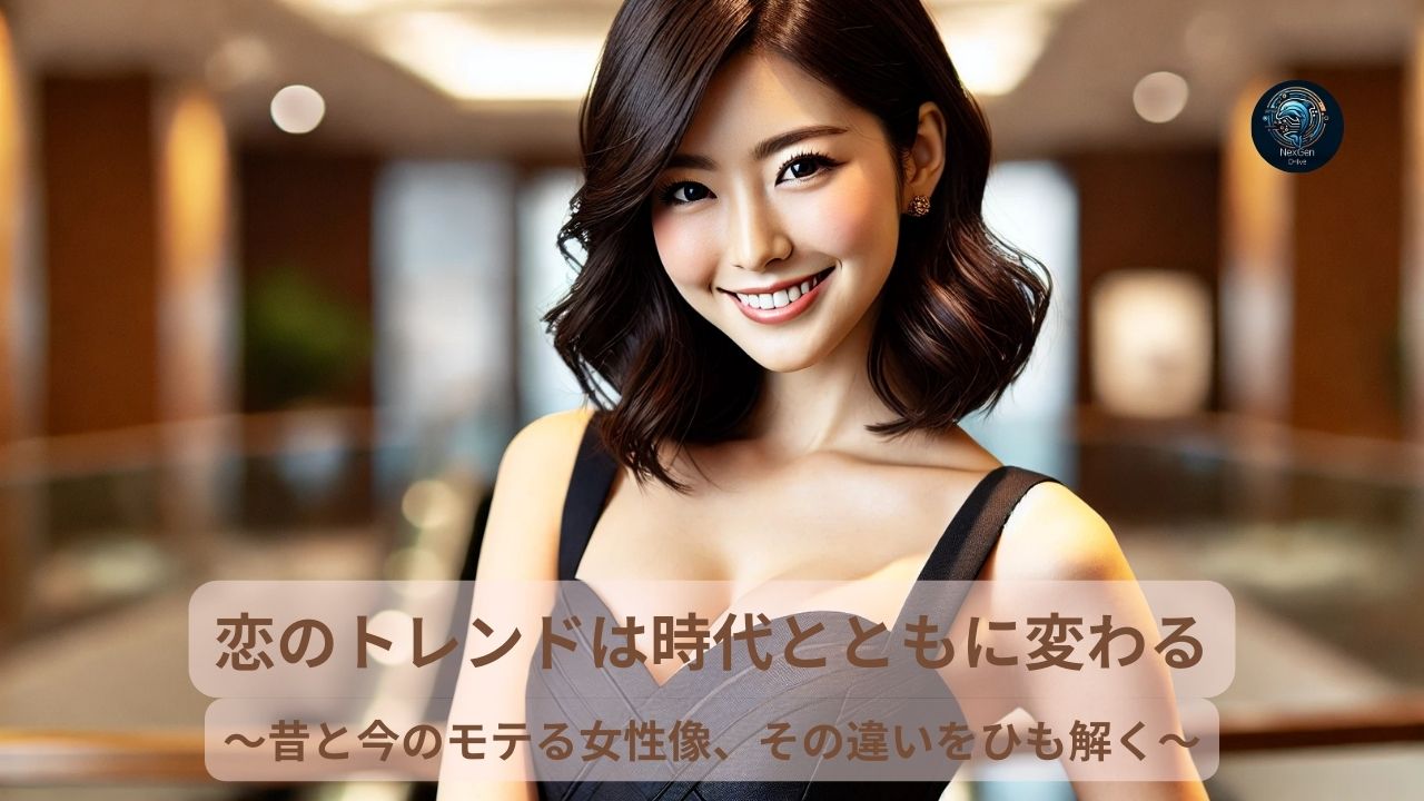 恋のトレンドは時代とともに変わる