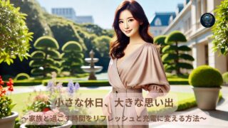 小さな休日、大きな思い出