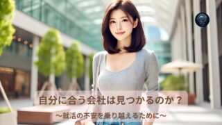 自分に合う会社は見つかるのか?— 就活の不安を乗り越えるために