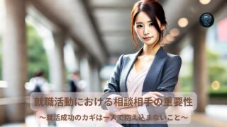 就職活動における相談相手の重要性