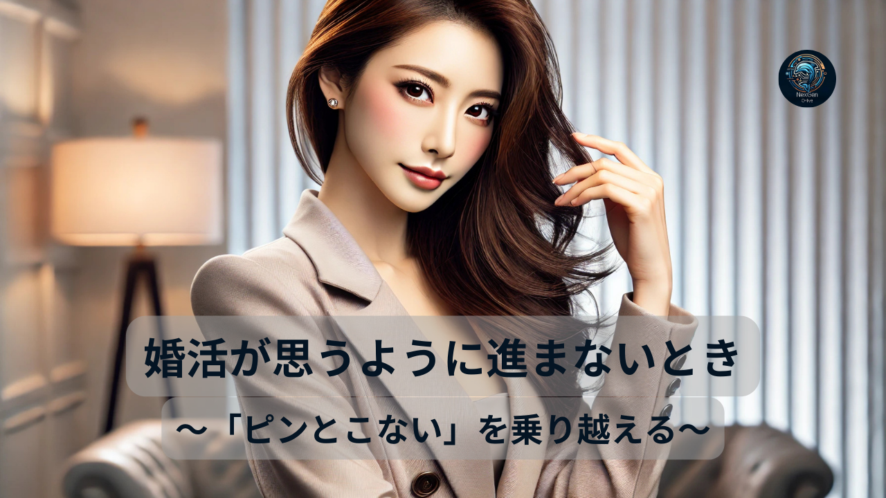 婚活が思うように進まないときに知っておきたいこと