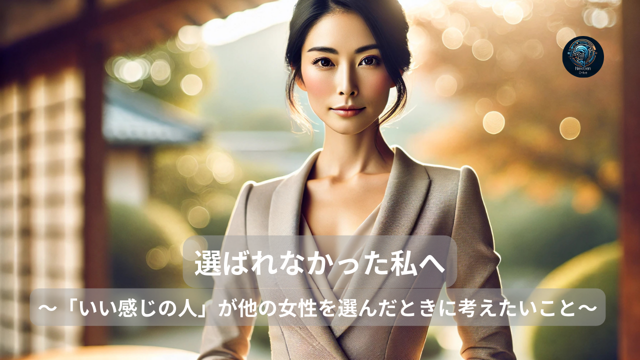 選ばれなかった私へ