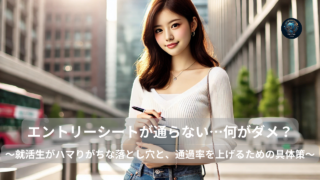 エントリーシートが通らない…何がダメ？