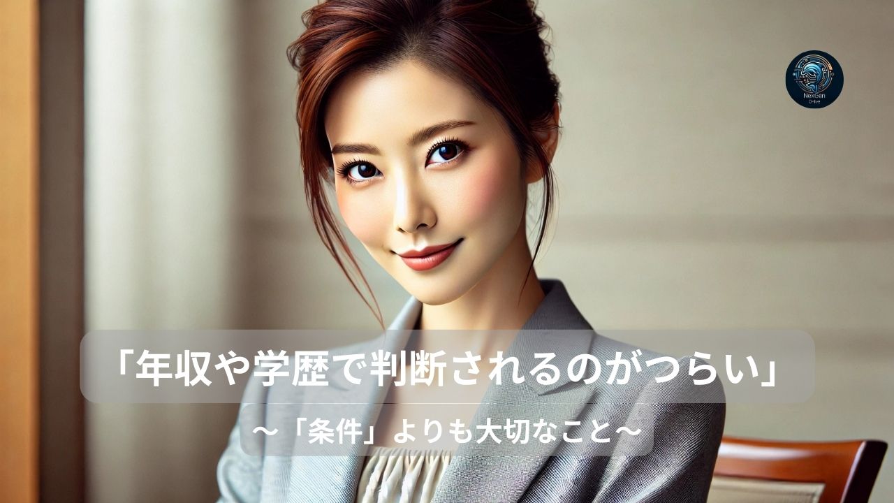 「年収や学歴で判断されるのがつらい」婚活のリアルと乗り越え方