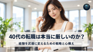 40代の転職は本当に厳しいのか?
