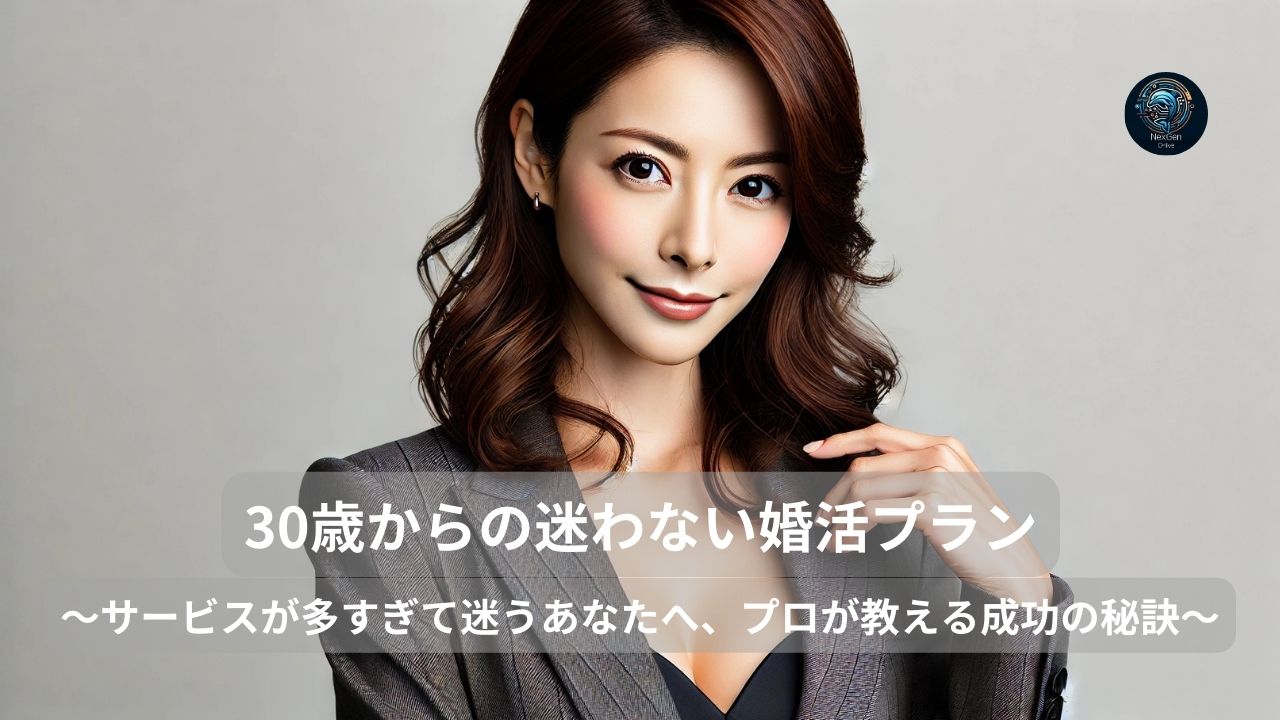 本気の婚活戦略!30歳からの迷わない婚活プラン