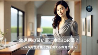 幼児期の習い事、本当に必要？ _未来を生き抜く力を育てる教育とは