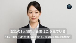 就活の3大関門、企業はこう見ている