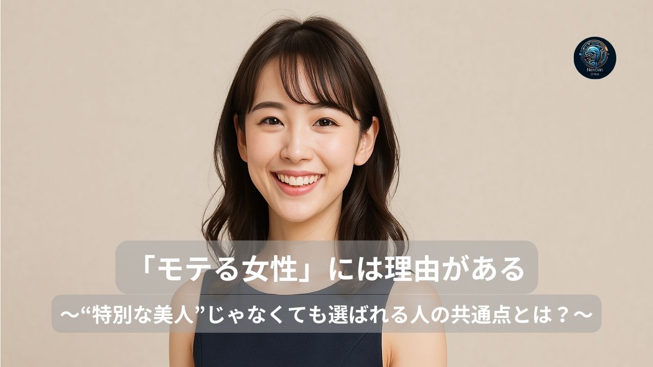 「モテる女性」には理由がある