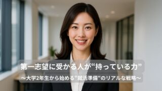 学力や資格だけじゃない。第一志望に受かる人が“持っている力”