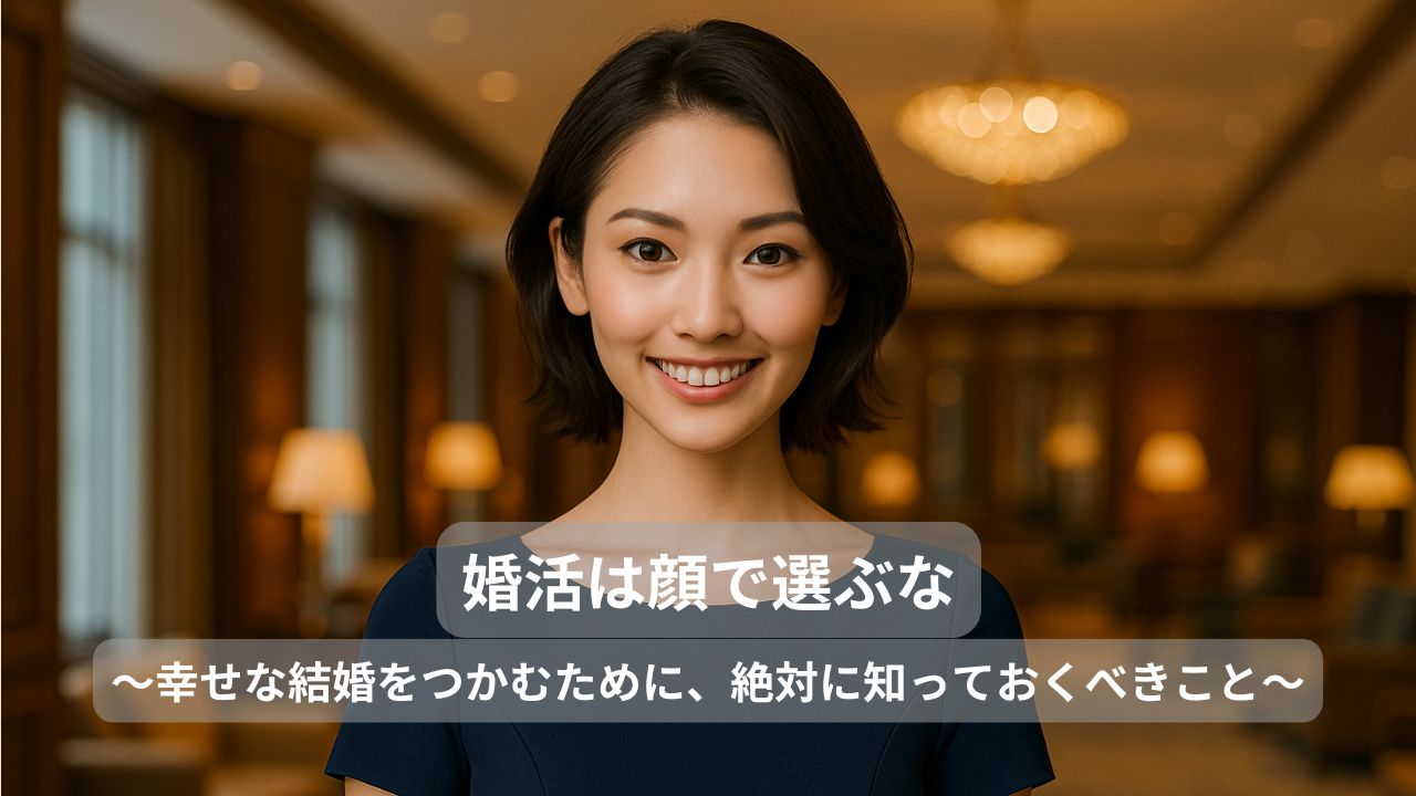 婚活は顔で選ぶな