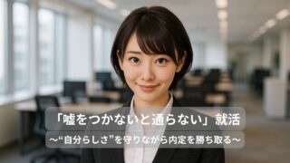 就活で「嘘をつかないと通らない」と悩んだときに読む話