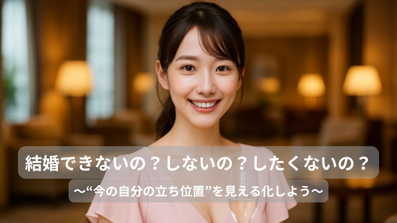 婚活してるのに進めないのは、私だけ？