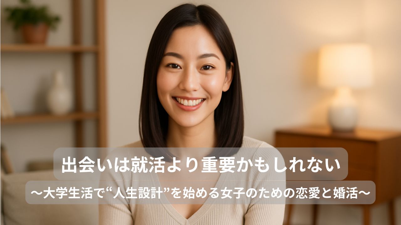 出会いは就活より重要かもしれない
