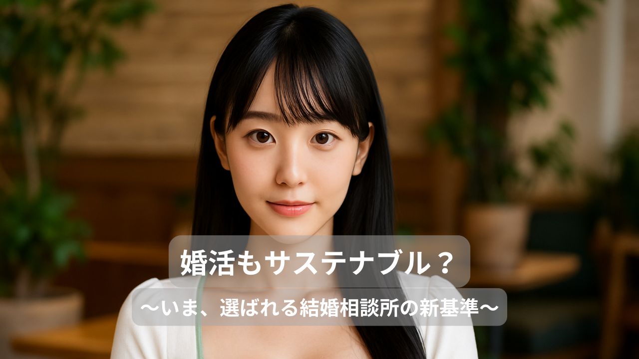 婚活サービスもサステナブル?