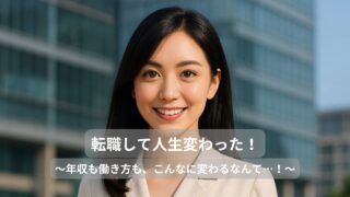 転職で、人生は本当に変わるのか？
