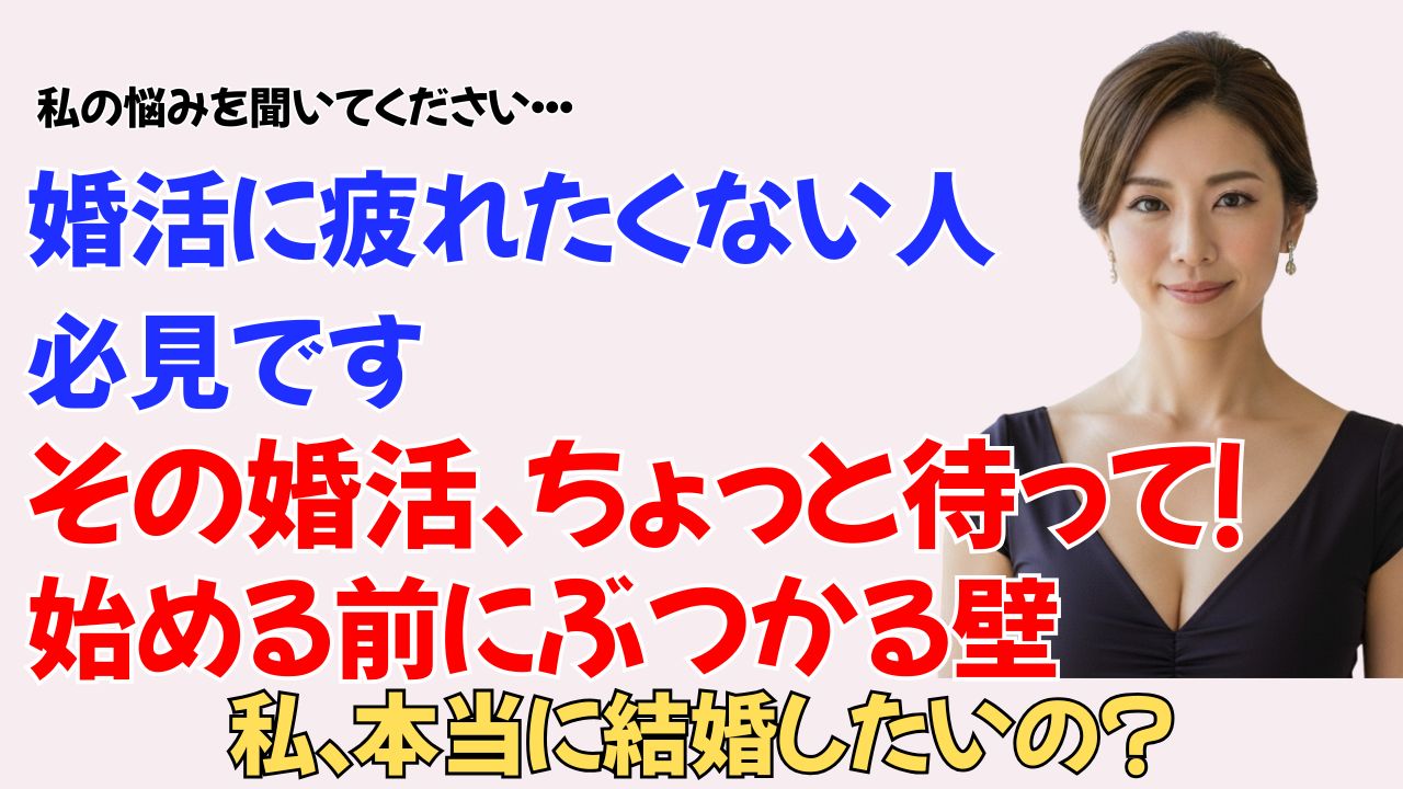 本当に結婚したいのか、自分の気持ちがわからない