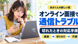 オンライン面接で通信トラブル｜J:COM障害から備える